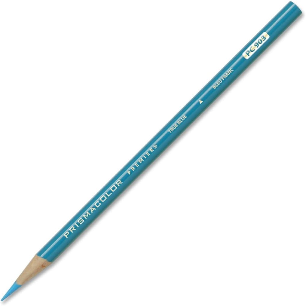 Prismacolor Premier Soft Core Colored Pencil, True Blue