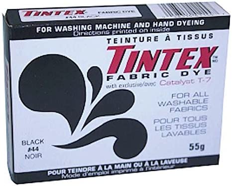 Tintex Brand Black Fabric Dye