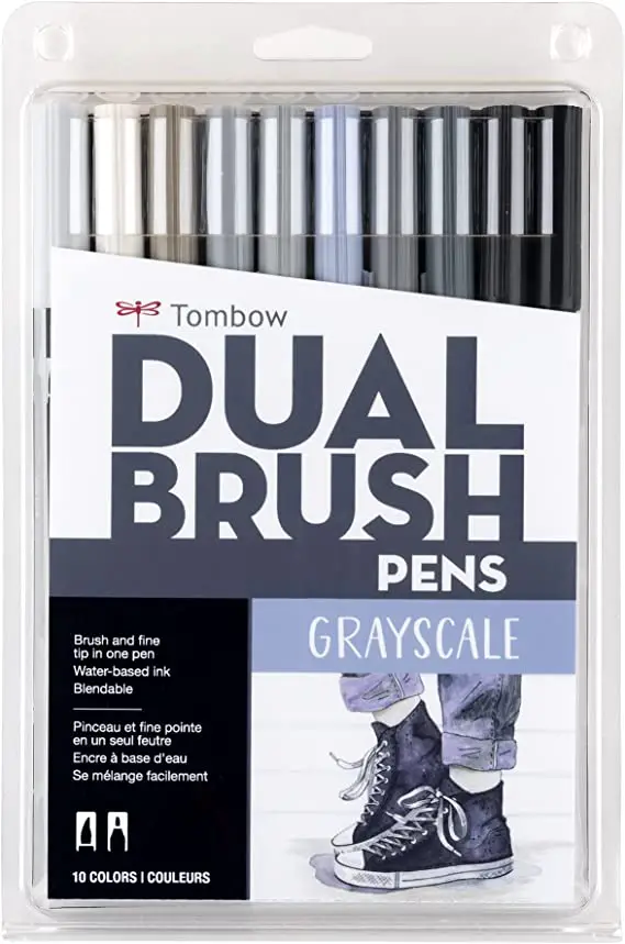 Tombow 56171 Dual Brush Pen Art Markers