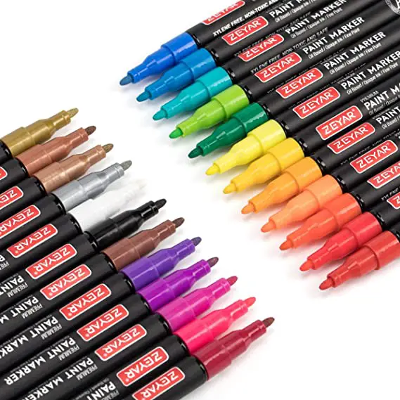 ZEYAR Oil-Based Paint Markers