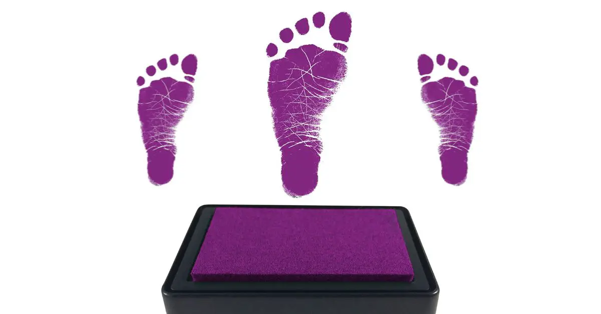Best Paint for Baby Footprints