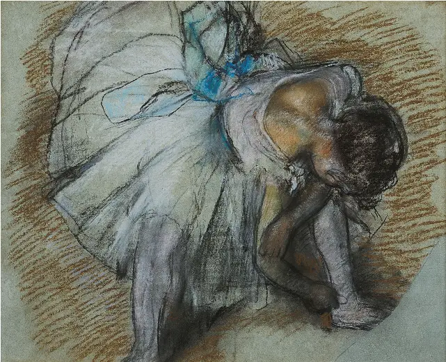 Edgar Degas Pastel Artwork