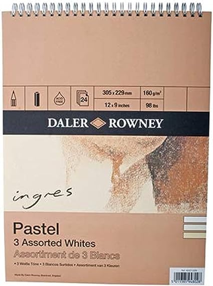 Ingres Pastel Paper Spiral Pad