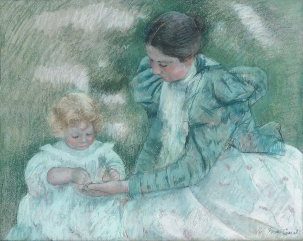 Mary Cassatt Pastel Work