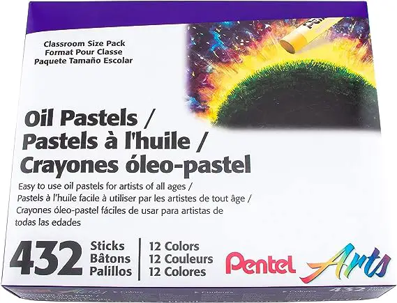 Pentel oil pastels