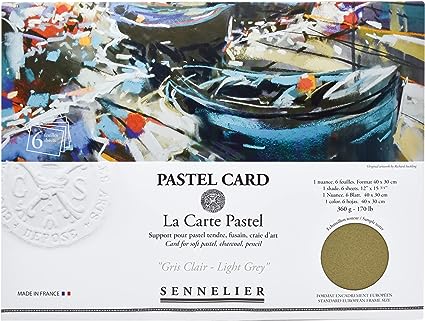 Sennelier La Carte Pastel Card