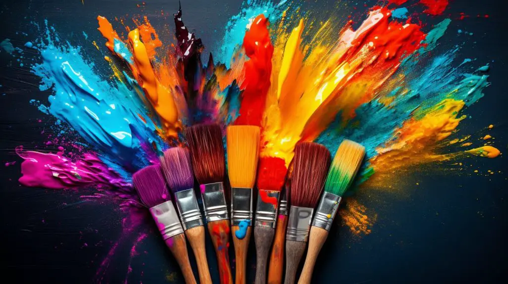 paint brushes