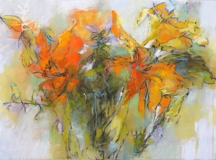 Floral Abstraction-Debora Stewart