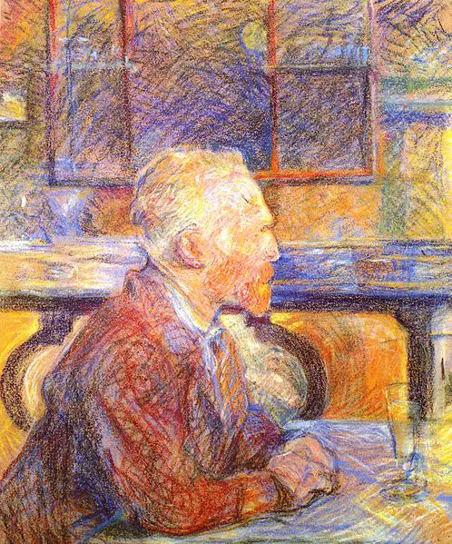 Henri de Toulouse-Lautrec-Porträt des Vincent van Gogh