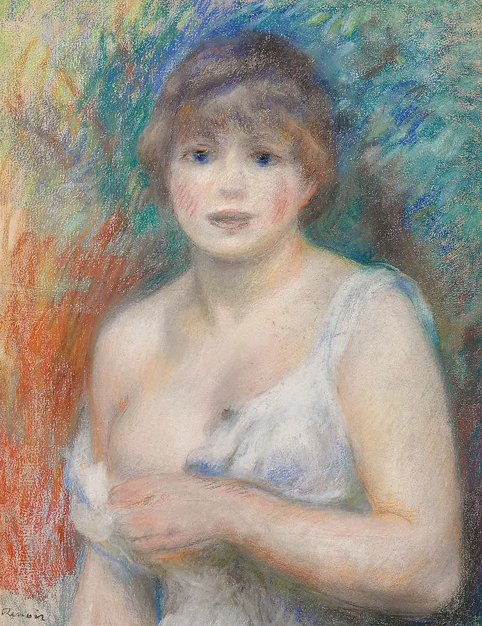 Portrait of Jeanne Samary by Pierre Auguste Renoir