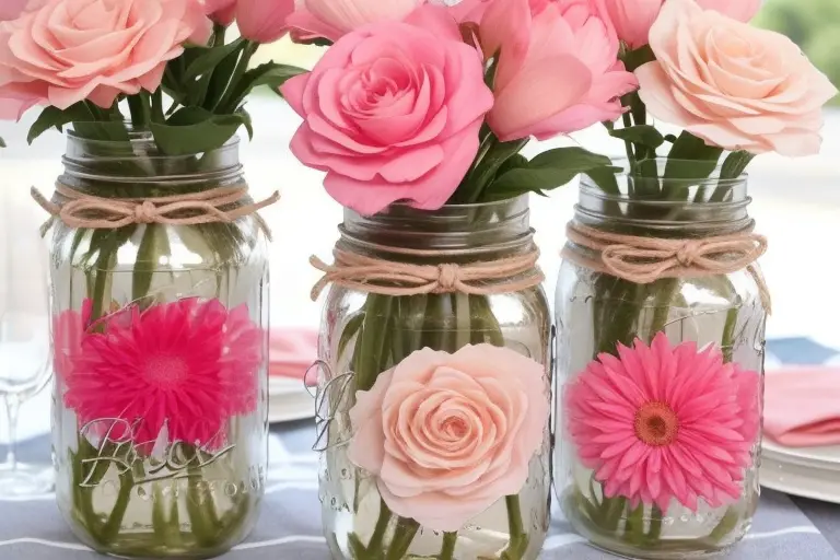 Mason Jar and Centerpiece Craft Ideas