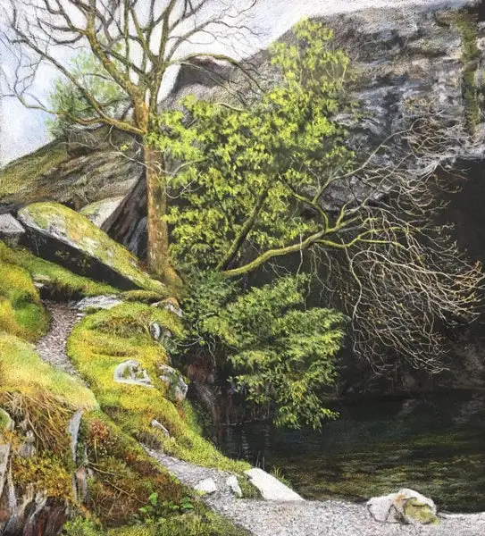 Rydal Caves by Judith Heilbronn Crown
